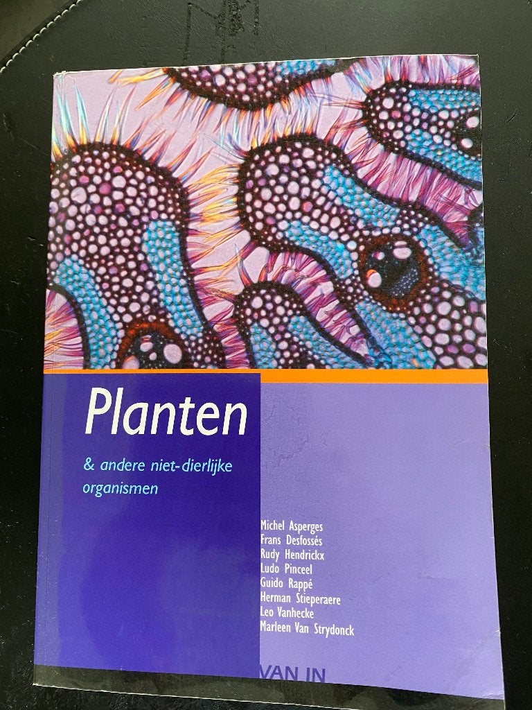 Planten & andere niet-dierlijke organismen, Boeken, Ophalen, Zo goed als nieuw, Hogeschool