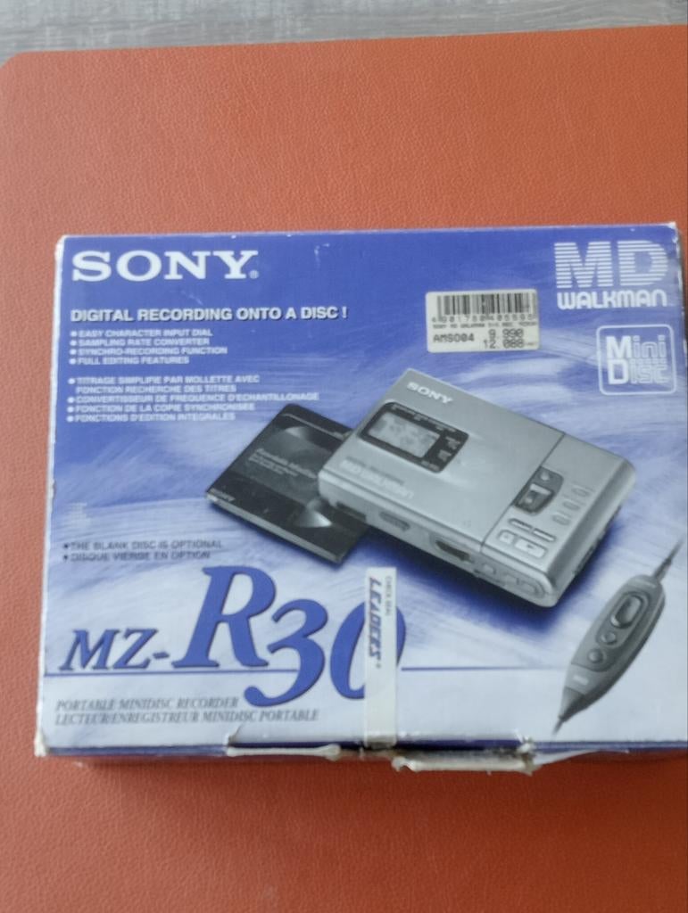 Minidisc Recorder Sony MZ-R30, Ophalen of Verzenden, Walkman