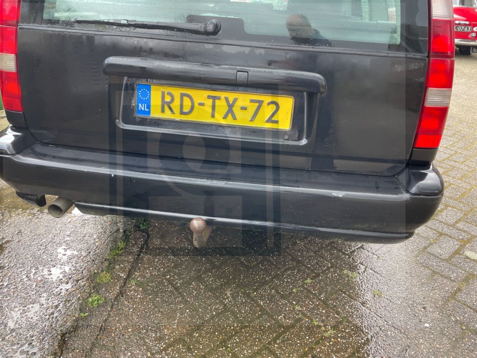 Volvo Rear Bumper for Volvo V70 Black 019 Volvo onderdeelnr, Ophalen of Verzenden, Nieuw, Bumper