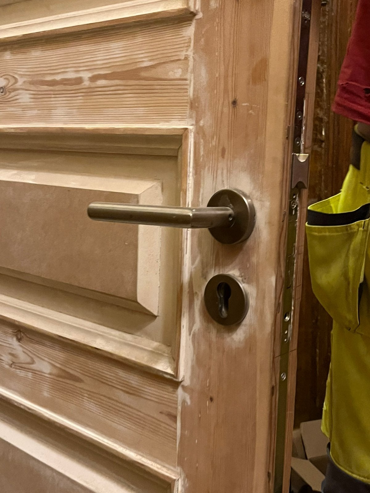 Porte d'entrée/Porte d'entrée/port d'entrée, Bricolage & Construction, Enlèvement, Comme neuf, Bois