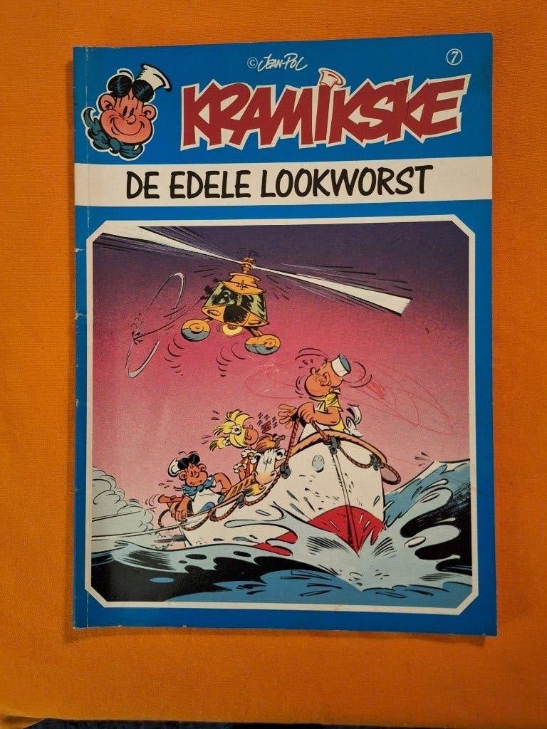 Kramikske 7: de edele lookworst, Eén stripboek, Ophalen of Verzenden, Gelezen