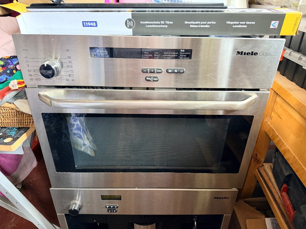 Miele H 186 MB Classic combi-oven / combimagnetron, Elektronische apparatuur, Ovens, Gebruikt, Inbouw, Combi-oven, Miele, 45 tot 50 cm