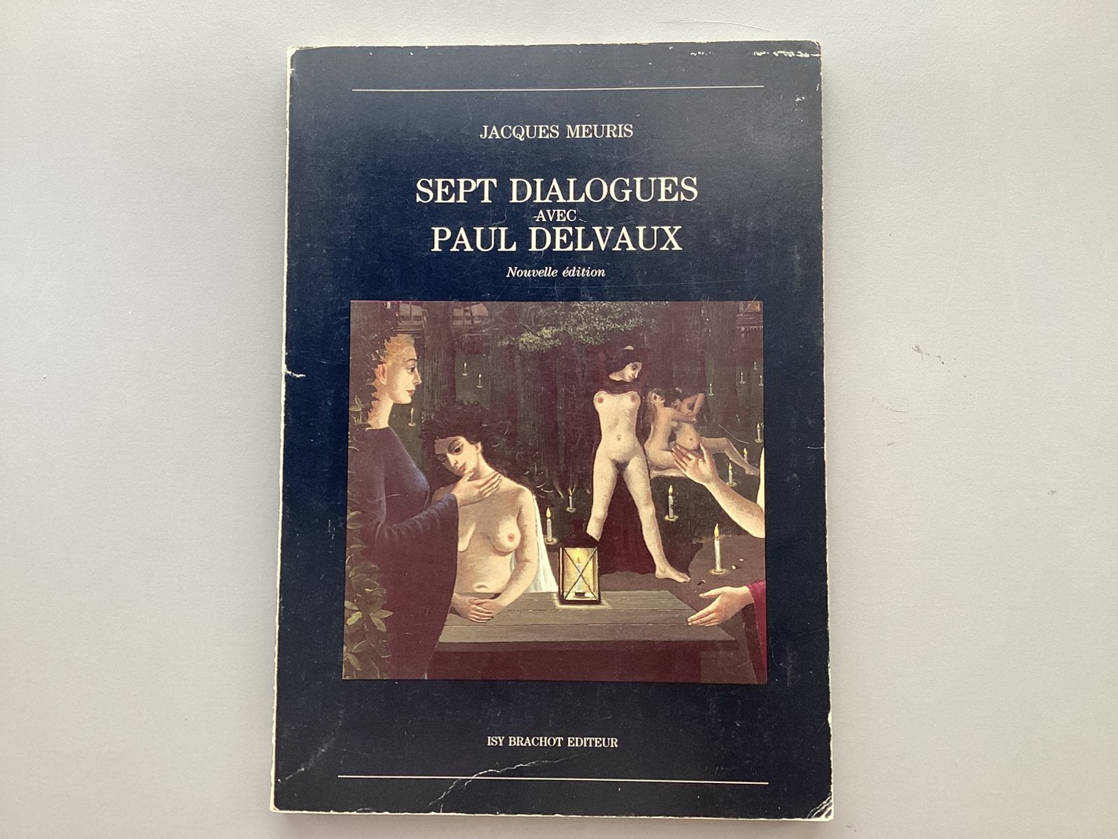 Paul Delvaux - gesigneerd boek, Boeken, Ophalen of Verzenden, Gelezen