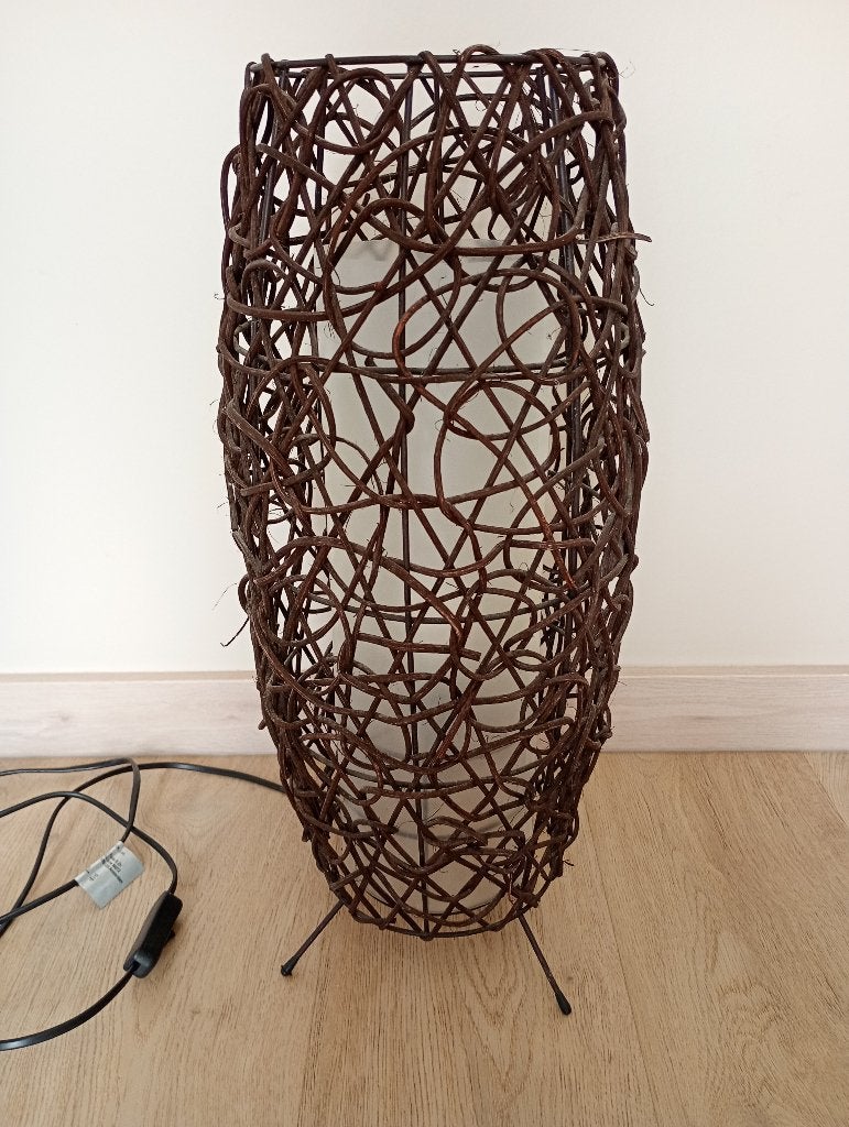 Sfeerlamp, Maison & Meubles, Lampes | Lampes de table, Bois, Comme neuf, Enlèvement, Source lumineuse incluse