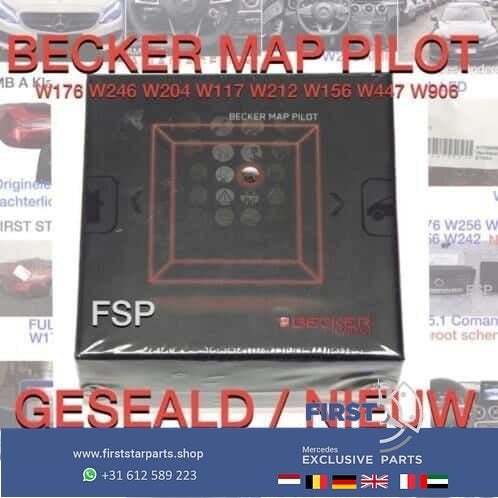 Becker map pilot Navigatie module A B C CLA E GLA M V Klasse, Gebruikt, -, -, Ophalen of Verzenden