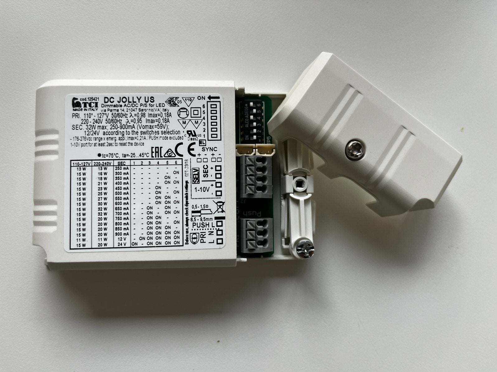 Dimmer met fase aansturing of 1-10V., Bricolage & Construction, Électricité & Câbles, Enlèvement, Neuf, Variateur