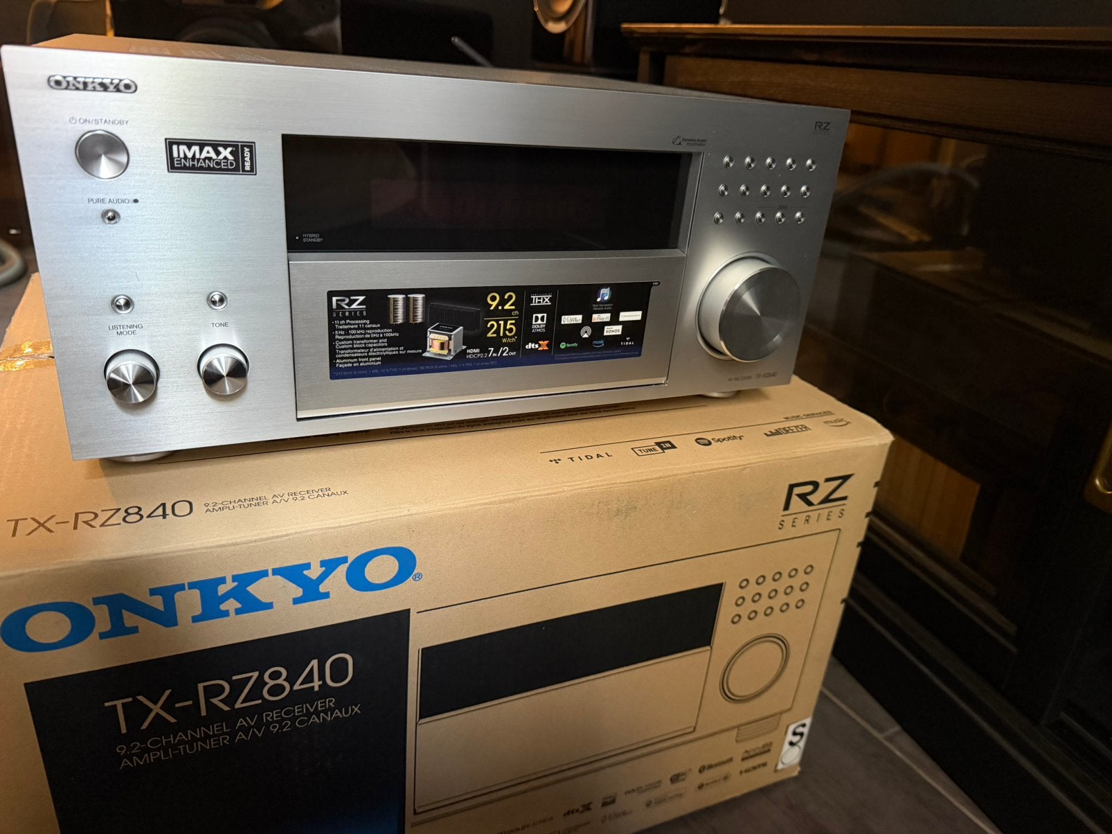 Onkyo tx-rz840, Enlèvement ou Envoi, Comme neuf, Onkyo