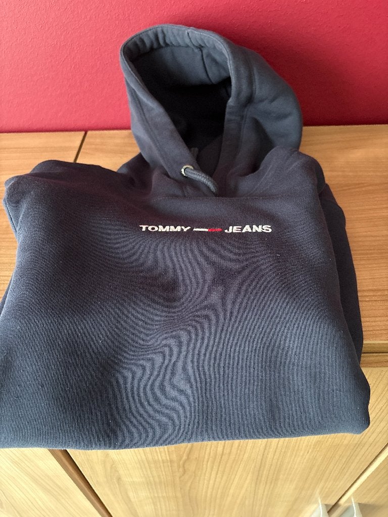 Tommy Jeans, Kleding | Dames, Truien en Vesten, Ophalen, Blauw, Zo goed als nieuw, Maat 36 (S)