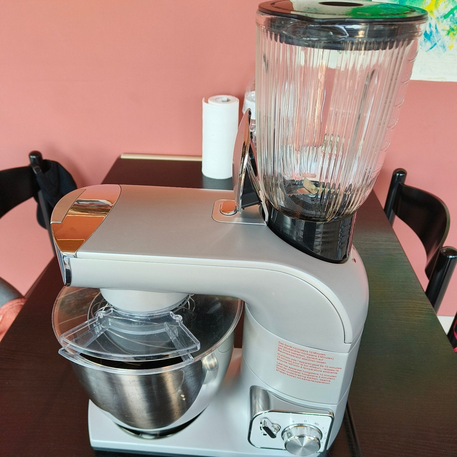 Robot de cuisine, Résiste au lave-vaisselle, Enlèvement ou Envoi, Utilisé, 3 vitesses ou plus