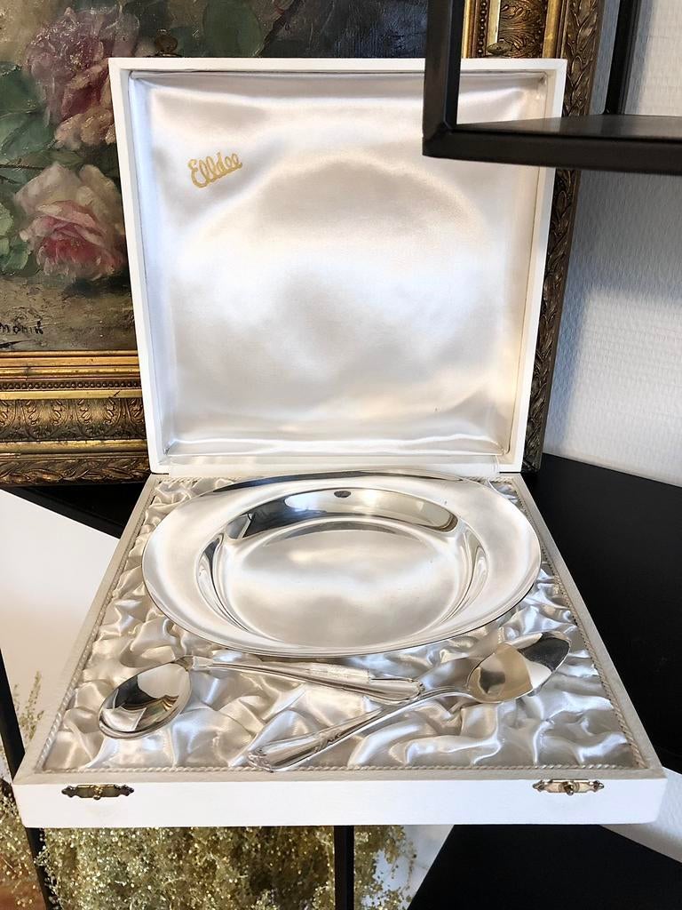 Ensemble de couverts vintage anciens - argenté, Enlèvement ou Envoi