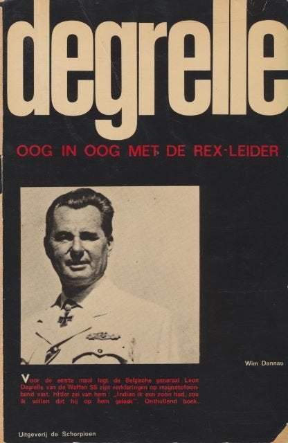 (a551) Leon Degrelle, 4 boeken, Enlèvement ou Envoi, Utilisé
