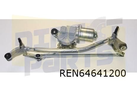 Renault Megane II (9/02-12/08) ruitenwissermechaniek voorzij, Neuf, -, Renault, -