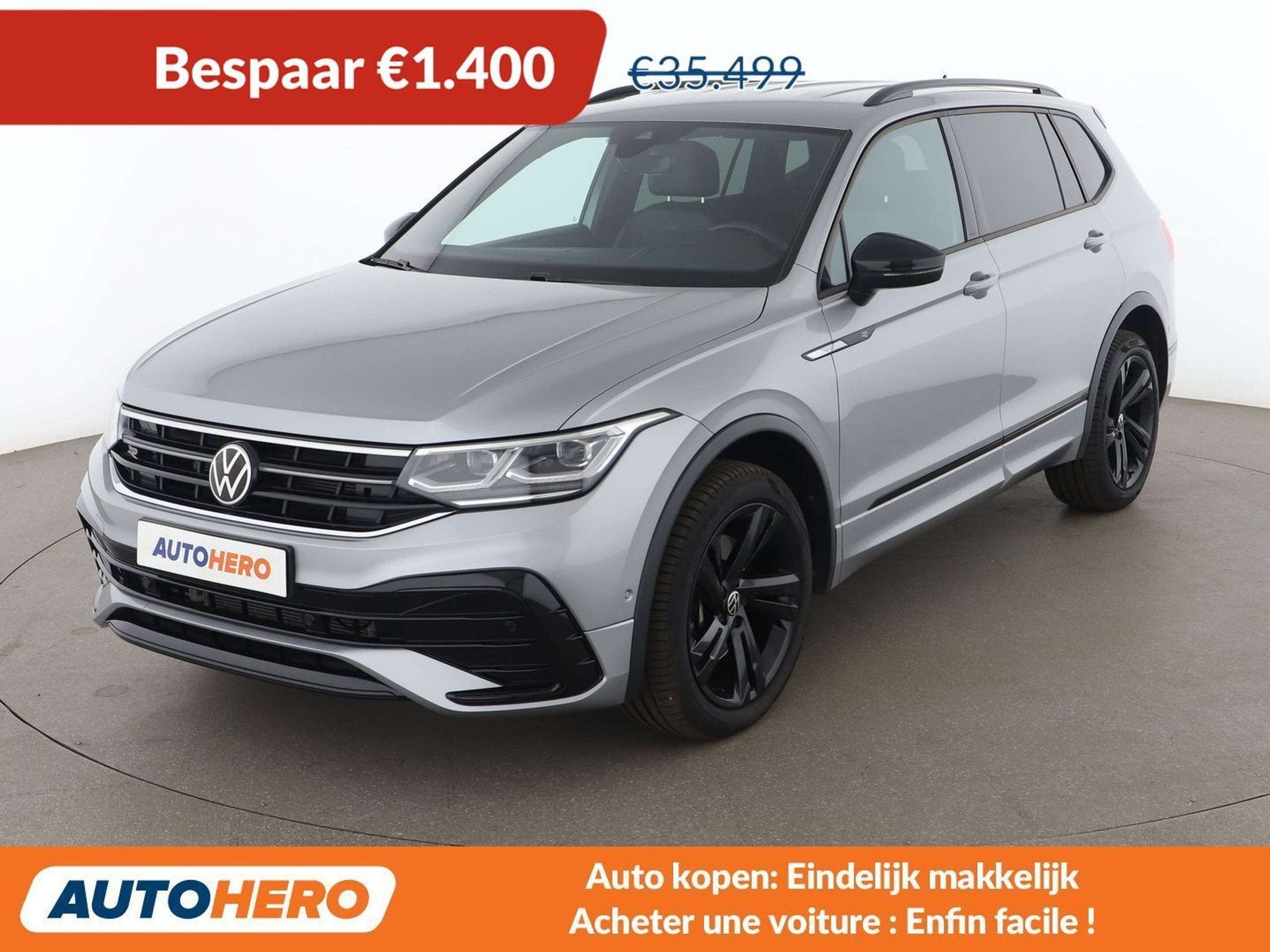 Volkswagen Tiguan Allspace 2.0 TDI R-Line 4Motion, Argent ou Gris, Achat, 174 g/km, Euro 6