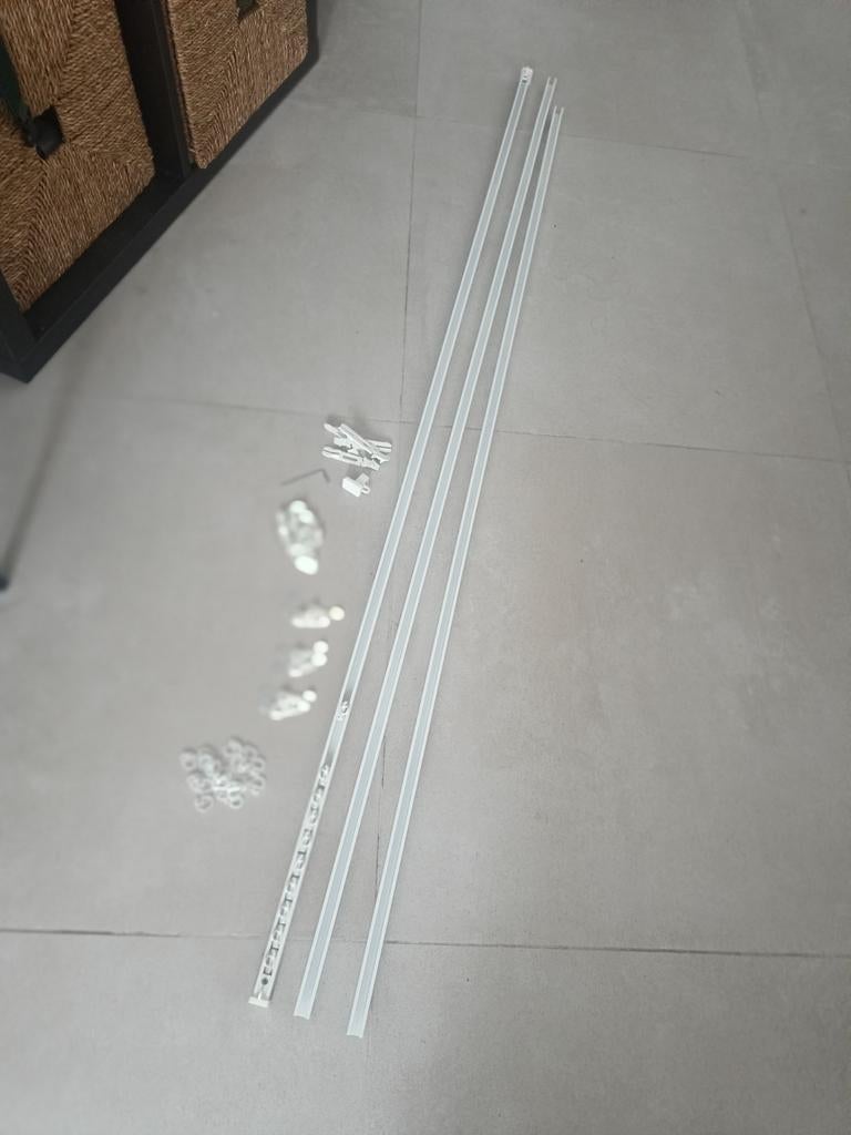 Rails de rideau IKEA Vigda, Doe-het-zelf en Bouw, Metalen