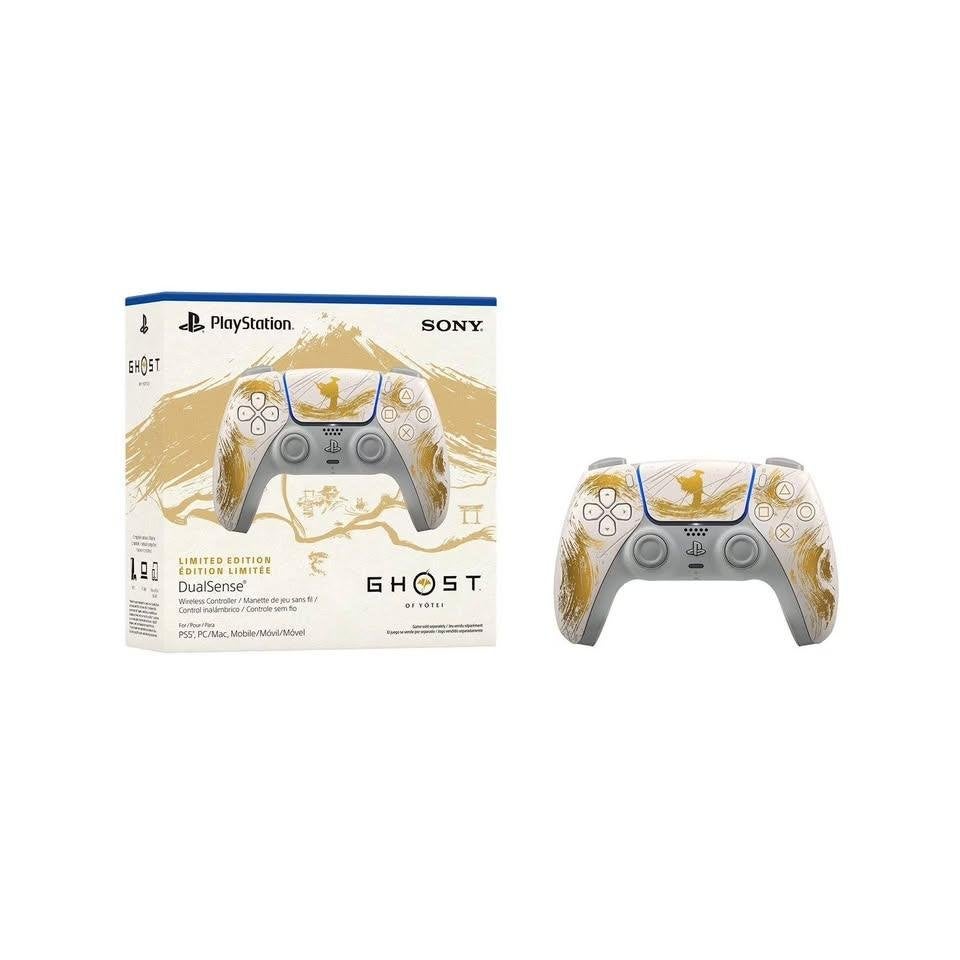 Manette PS5 DualSense Édition Limitée Ghost of Yōtei, Sans fil, PlayStation 5, Comme neuf, Enlèvement