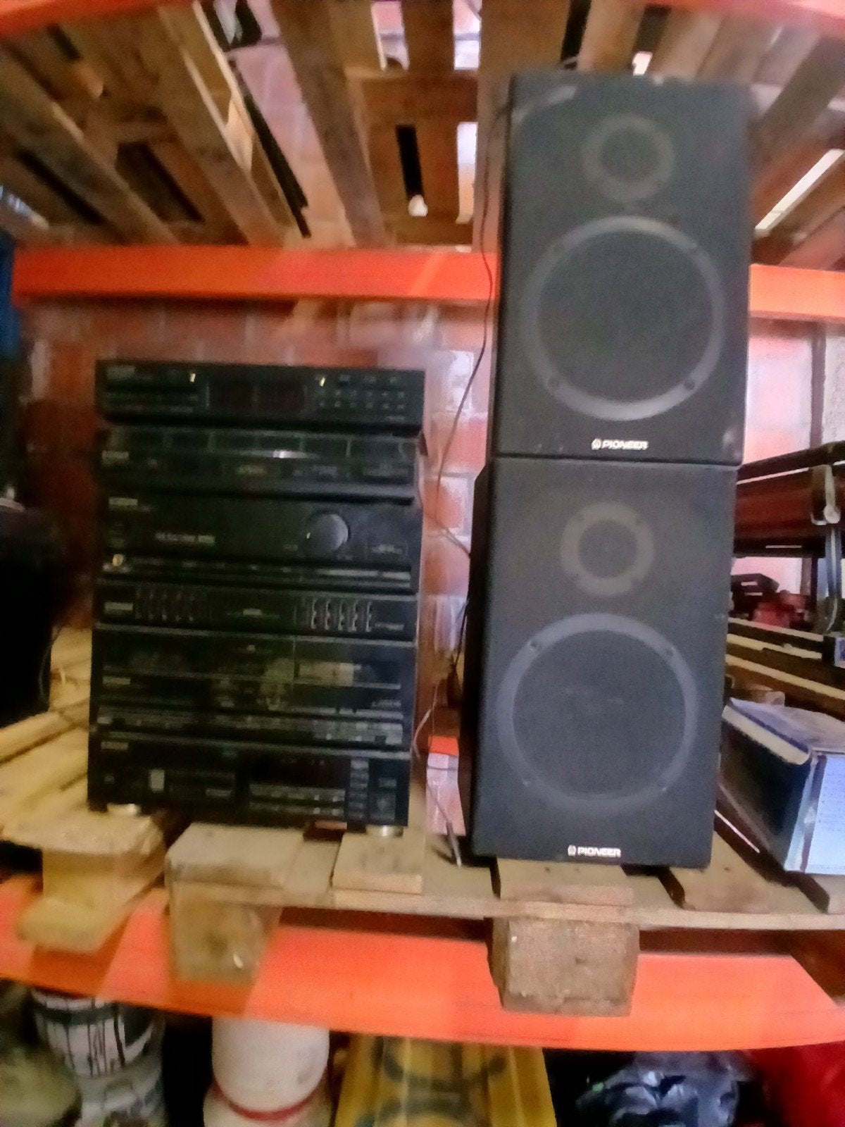 Complete Pioneer Hifi set met platenspeler en boksen, Ophalen, Cassettedeck, Pioneer, Losse componenten