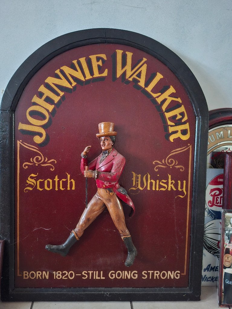 Cadre Johnnie Walker 3d, Ophalen, Overige ondergronden, Bijzondere lijst, Overige onderwerpen
