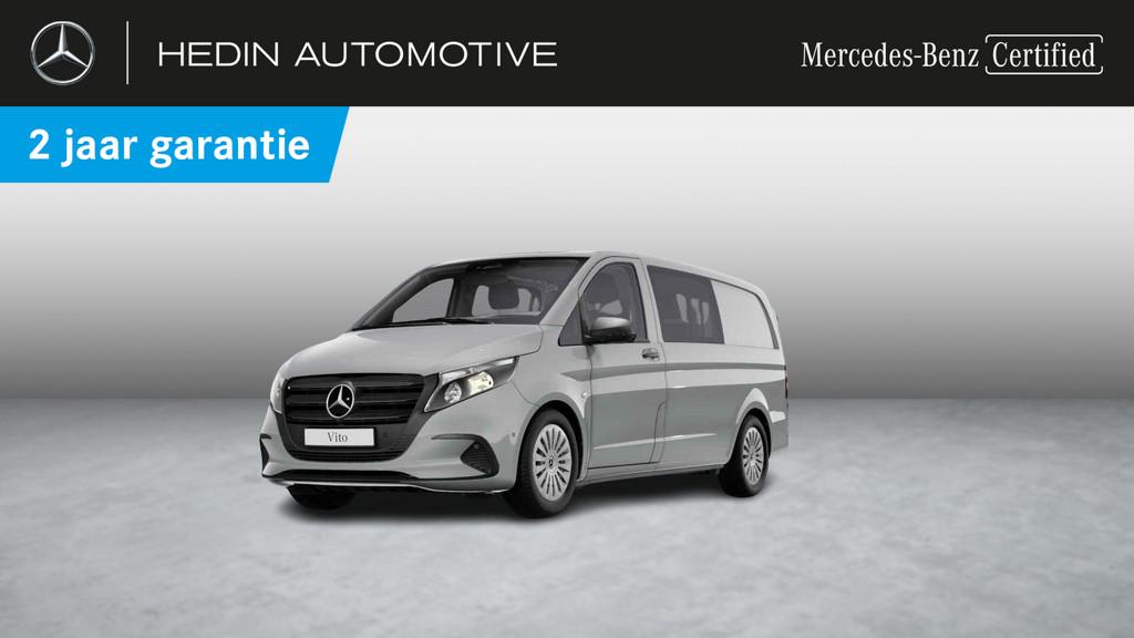 Mercedes-Benz Vito 116 CDI Mixto L2 PRO Dodehoekassistent |, Auto's, Bestelwagens en Lichte vracht, 4 deurs, Gebruikt, Zwart, 4 cilinders