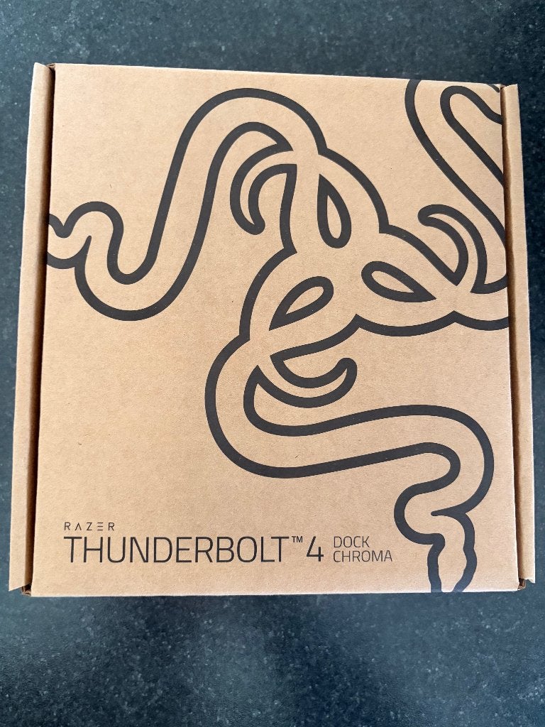 Razer Thunderbolt 4 Dock Chroma – 10-in-1 dock met RGB, Comme neuf, Enlèvement, Razer, Station d'accueil