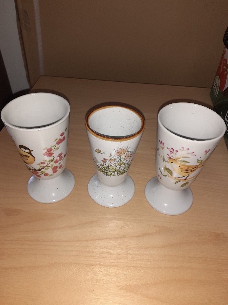 Calices pour café (lot de 3), Antiquités & Art, Enlèvement
