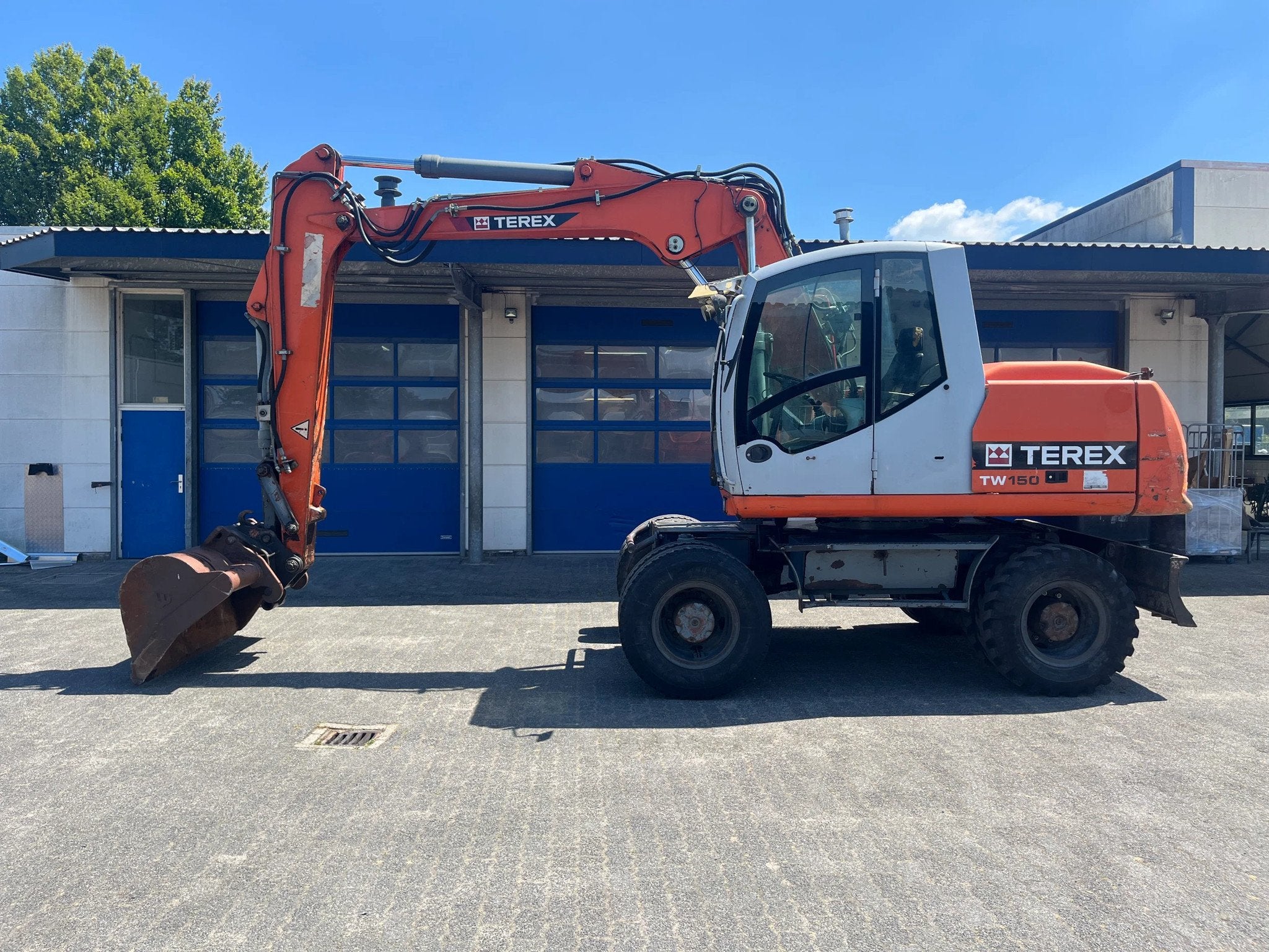 Terex TW150 / Atlas TW 150 Mobiele kraan / Graafmachine, Terex, Nvt, NL, Graafmachine
