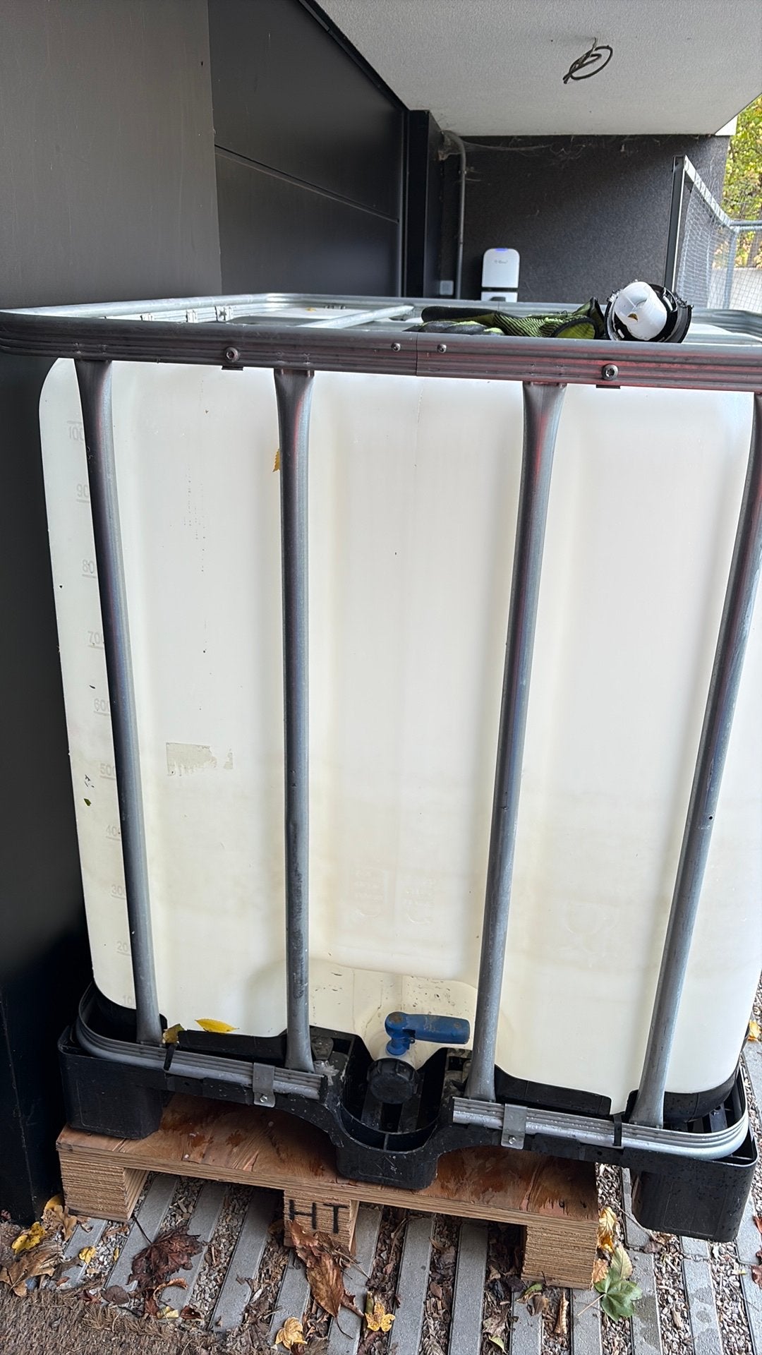 IBC 1m3, 150 liter of meer, Ophalen, Zo goed als nieuw, Kunststof