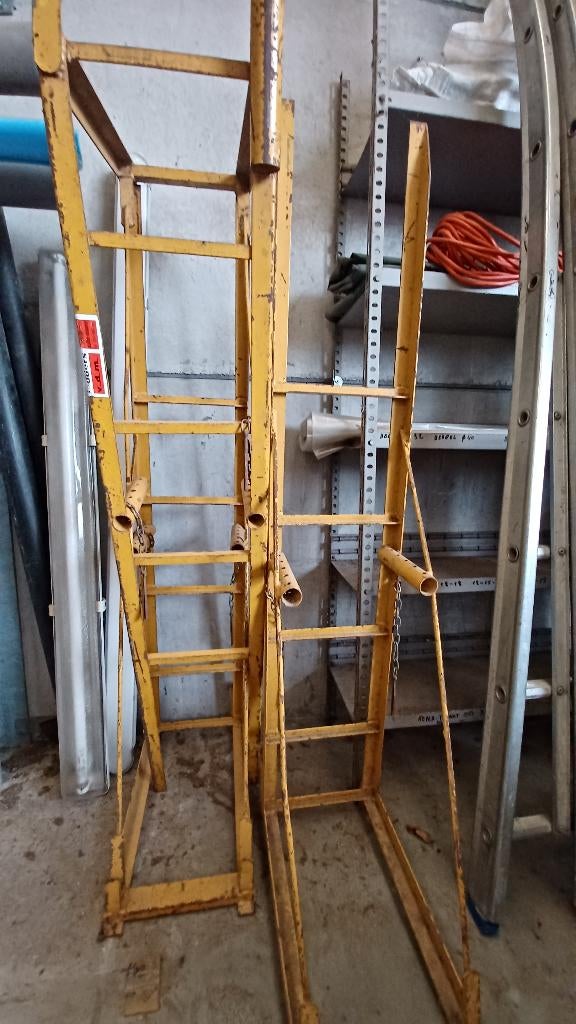 ladderhaken, Ophalen, Gebruikt