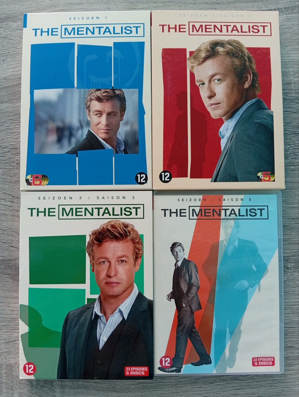 thé mentalist 4 seizoenen misdaad tv serie, CD & DVD, DVD | TV & Séries télévisées, Enlèvement ou Envoi, Crime, À partir de 12 ans