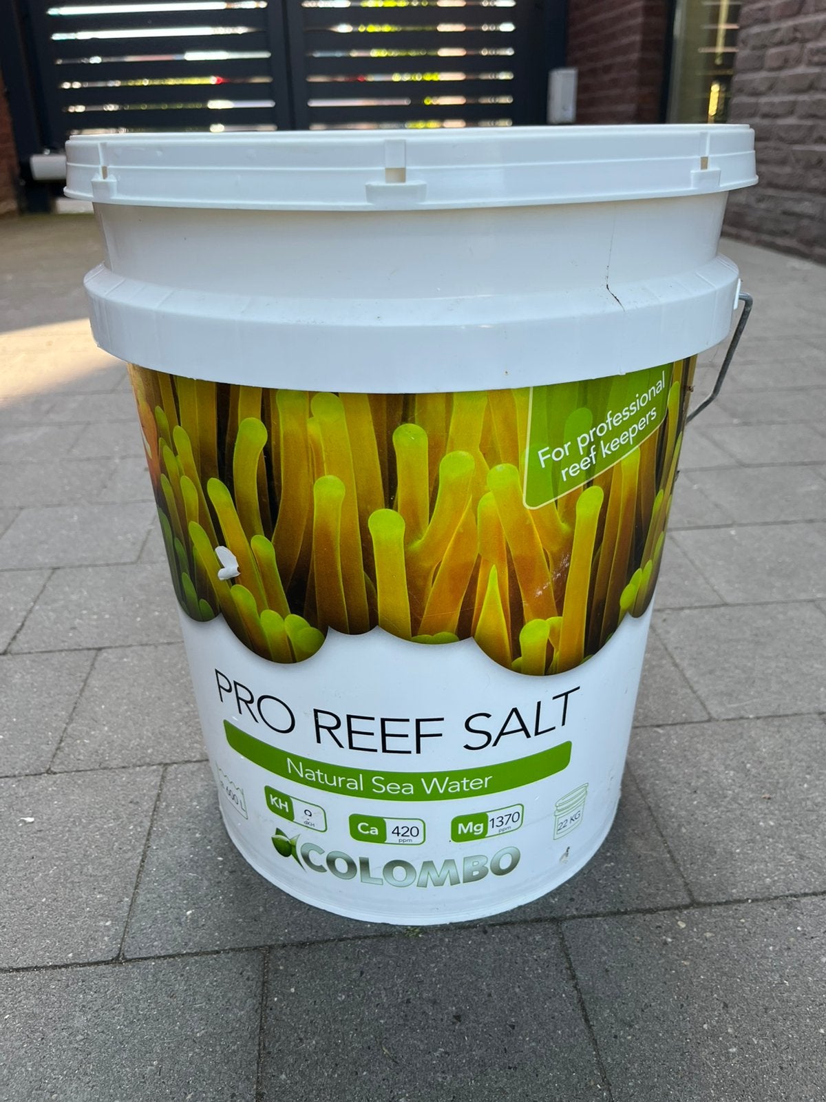 Colombo pro reef salt 22kg, lang in bewaring, Ophalen, Gebruikt, Overige typen