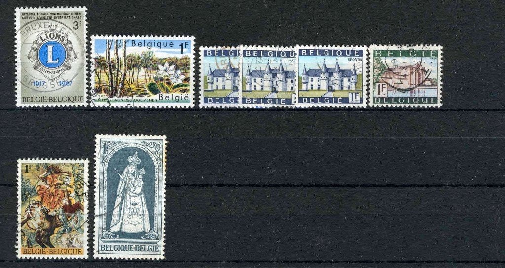 (B) Jaar 1967 gestempeld (1404-1436) -6, Postzegels en Munten, Postzegels | Europa | België, Verzenden, Gestempeld, Gestempeld