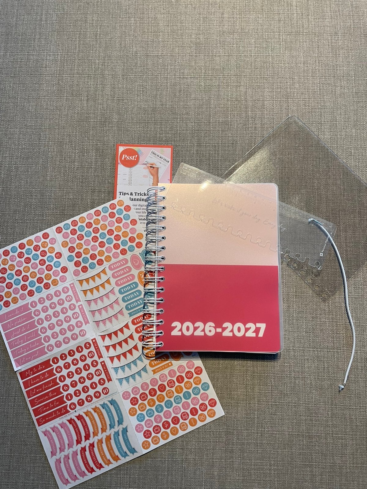 Planner/schoolagende 2026-2027, Ophalen of Verzenden, Nieuw