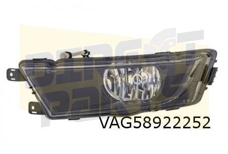 Skoda Octavia (3/13-3/17) Mistlamp Rechts zwart Origineel! 5, Neuf, -, -, Skoda