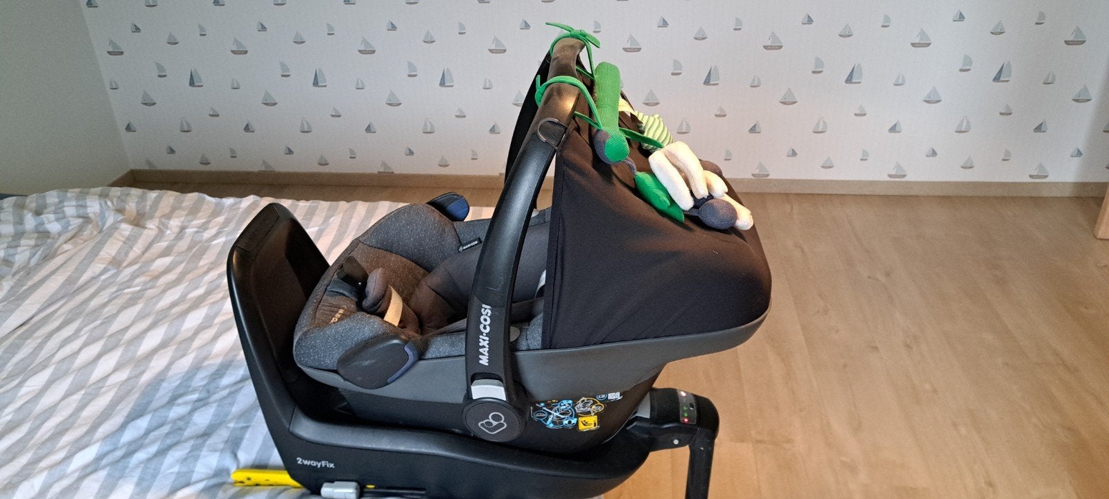 maxi cosi met voetbasis 2wayfix en autostoel groep 1, Kinderen en Baby's, Ophalen