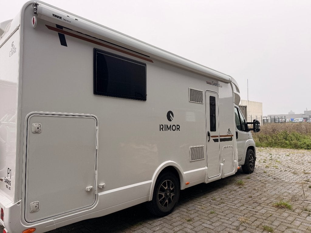 Rimor Sarus 95 semi-integraal, Caravans en Kamperen, Ringverwarming, Fiat, 7 tot 8 meter, Half-integraal