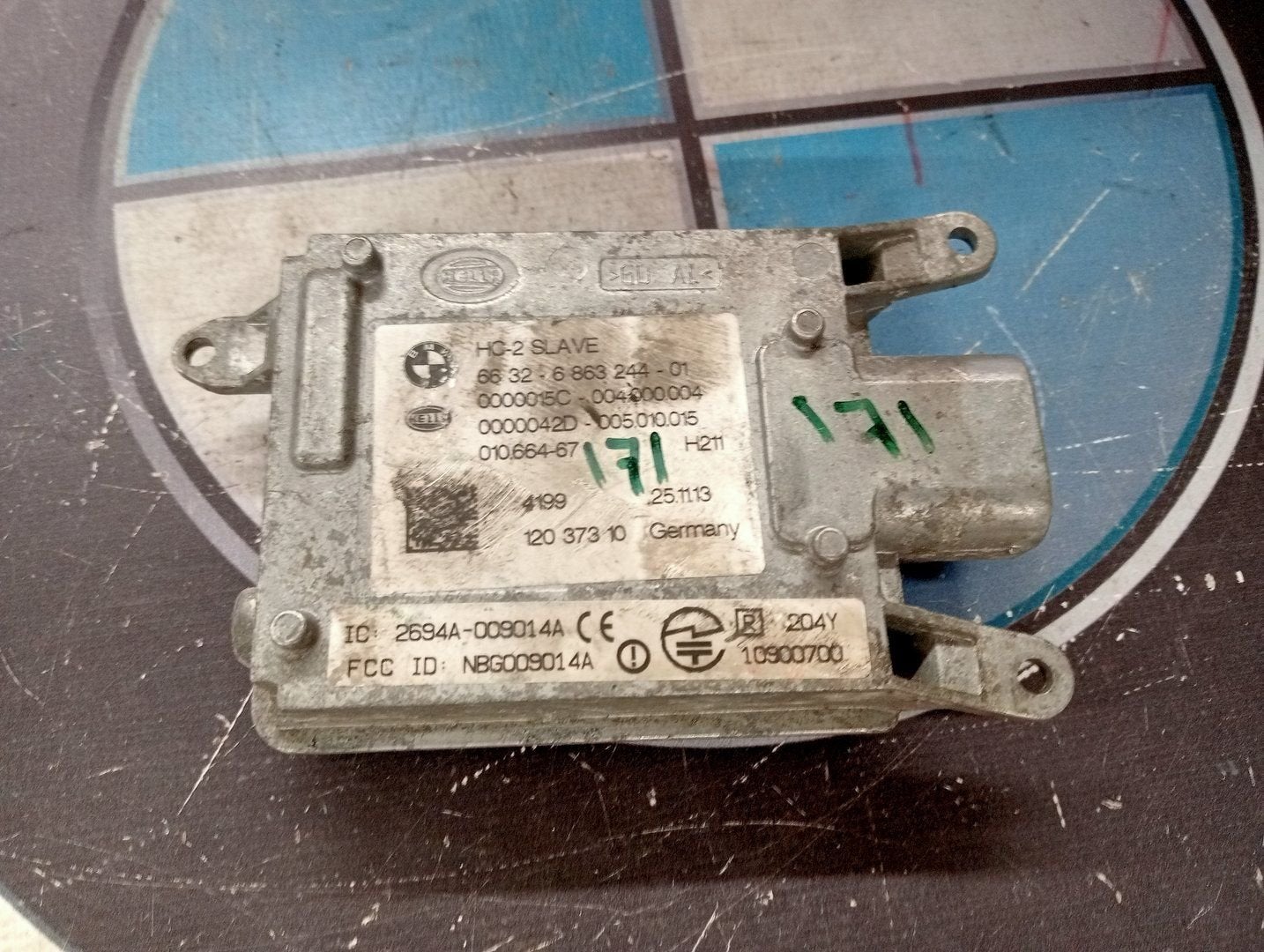 BMW Radar Sensor 6632686324401, -, Utilisé, -, Enlèvement ou Envoi