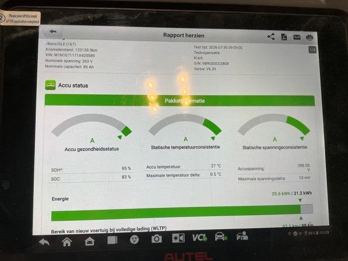 Accu (Hybride) van een Mercedes GLE (GLE 15-), 12 maanden garantie, Gebruikt, -, -