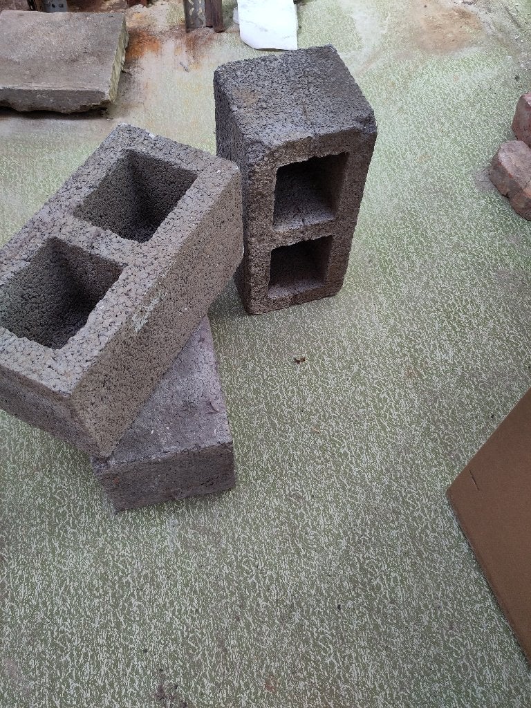 briques en béton, Enlèvement, Comme neuf
