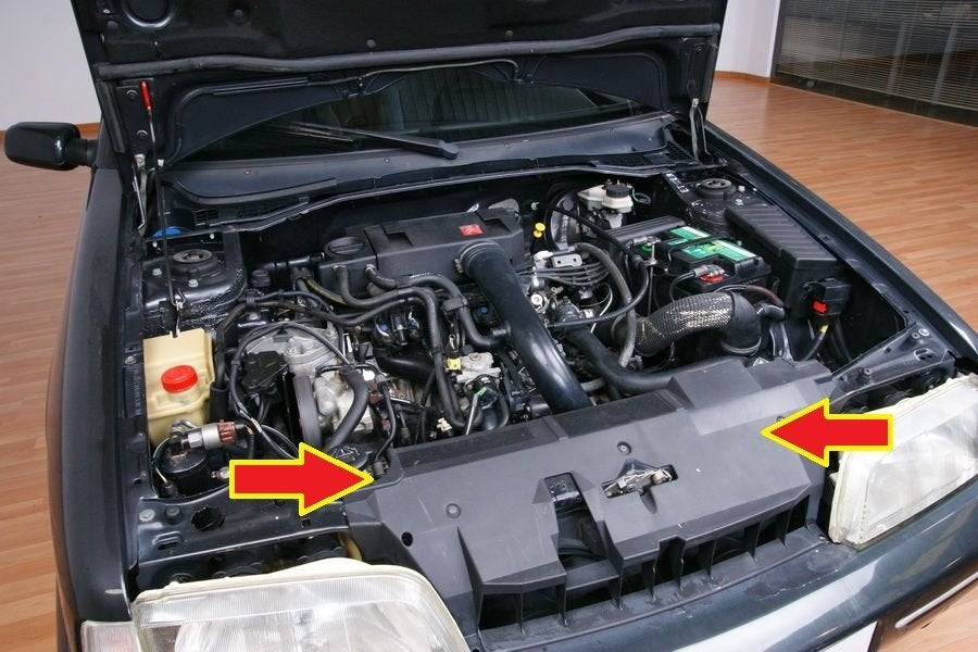 Cache traverse avant supérieur Citroën ZX – pièce d'origine, Citroën, Enlèvement, Utilisé, Capot moteur