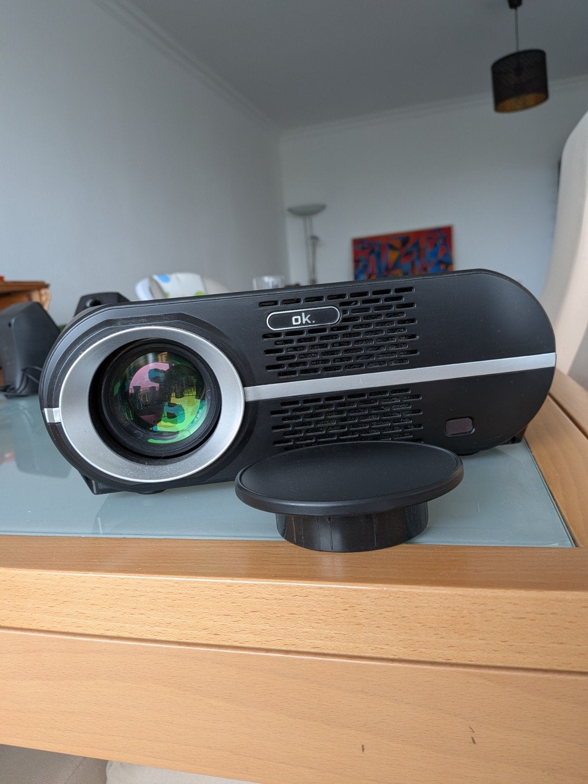 Projecteur marque OK, TV, Hi-fi & Vidéo, Projecteurs vidéo, Enlèvement