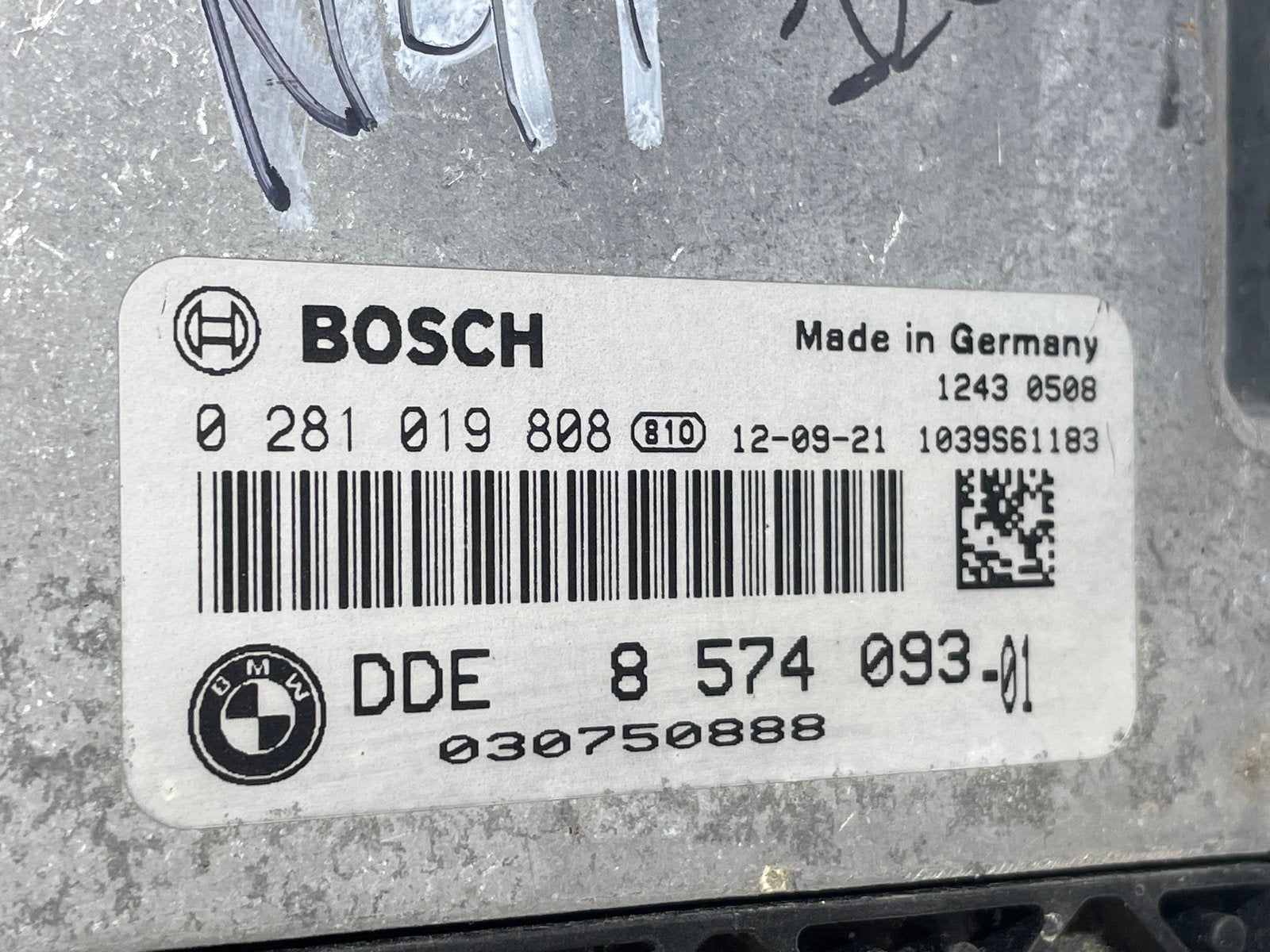 Calculateur Moteur BMW F30/F31   8574093   01, Enlèvement, Utilisé, BMW