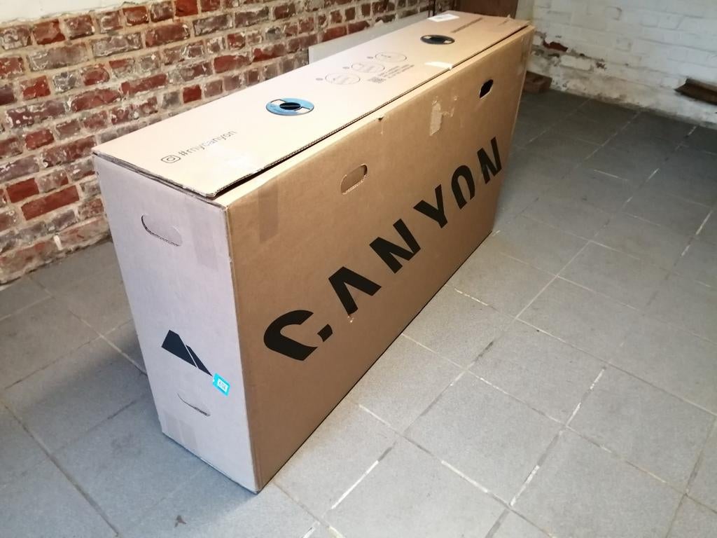 Kartonnen doos voor fiets, Fietsen en Brommers, Ophalen