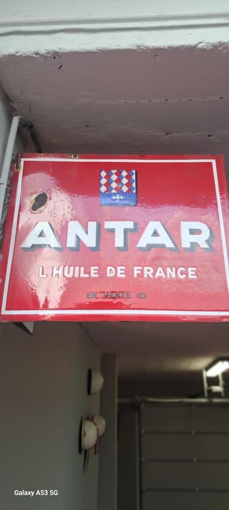 Émail double face ANTAR !, Enlèvement