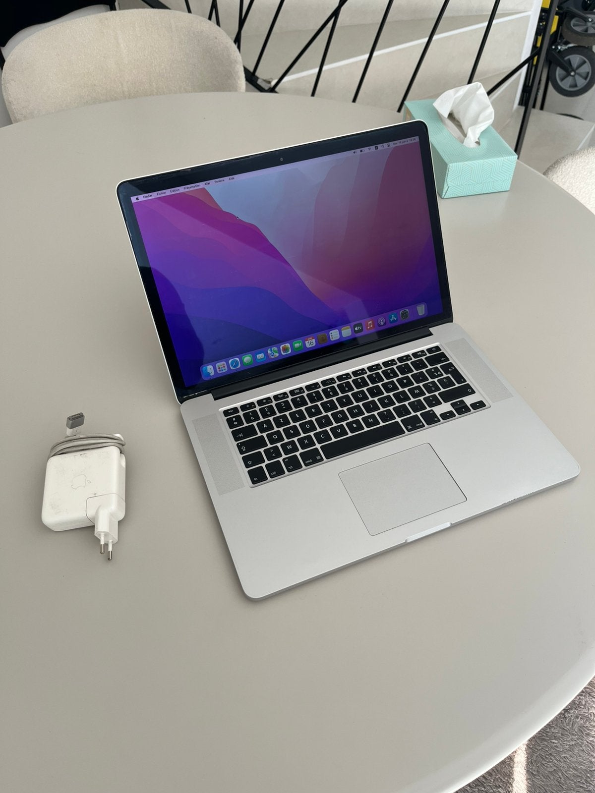Vend macbook pro 15’ 2015 i7 16gb, Enlèvement, Comme neuf, MacBook