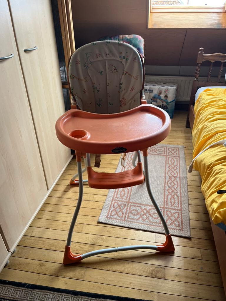 Baby stoel, Enlèvement, Utilisé, Chaise pliante, Ceinture(s)