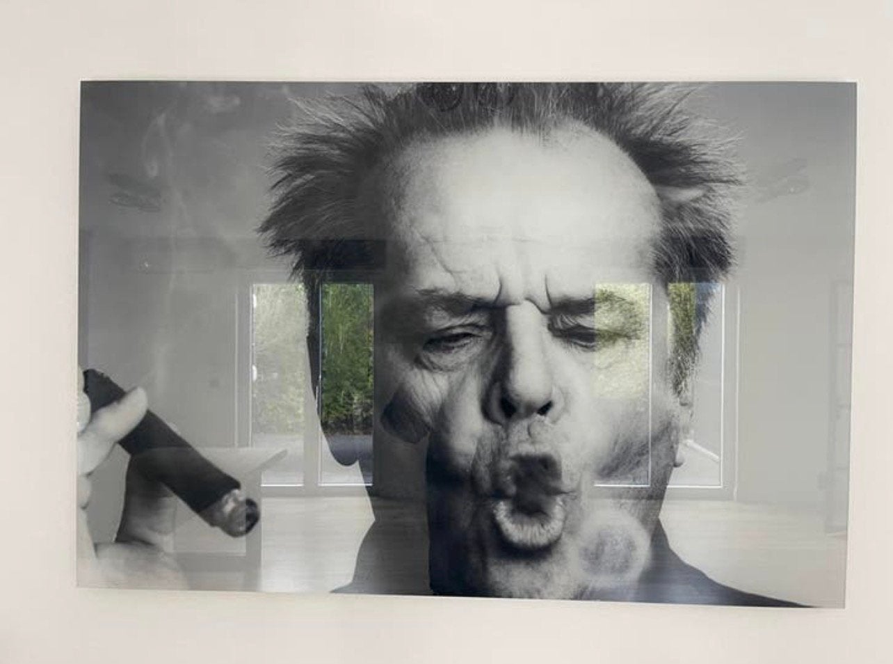 Kader Jack Nicholson Sigaar glas, Ophalen, Zo goed als nieuw, Buitenland