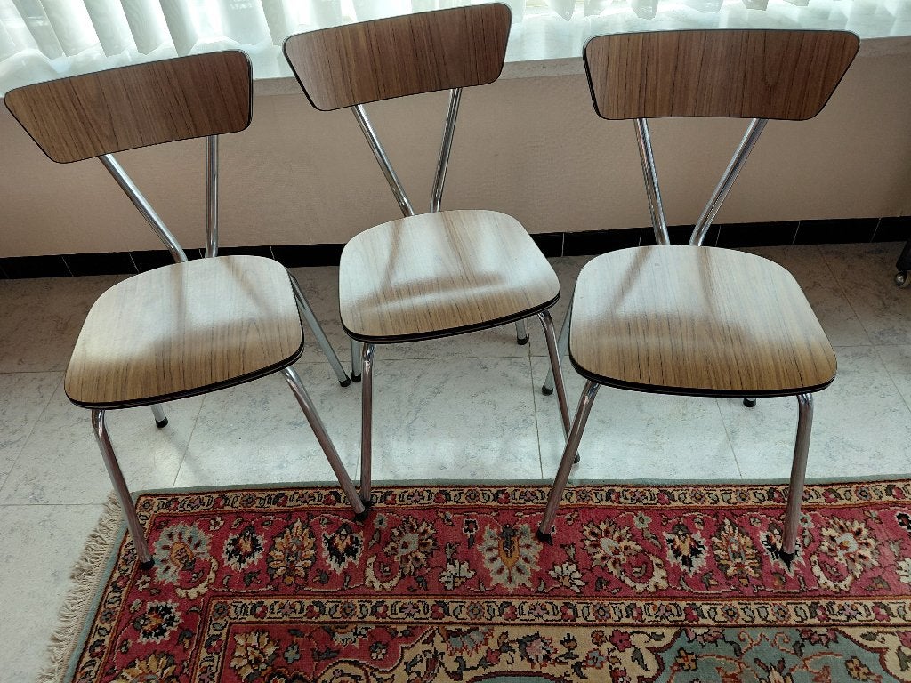 Stoelen, Huis en Inrichting, Ophalen, Kunststof, Gebruikt, Drie