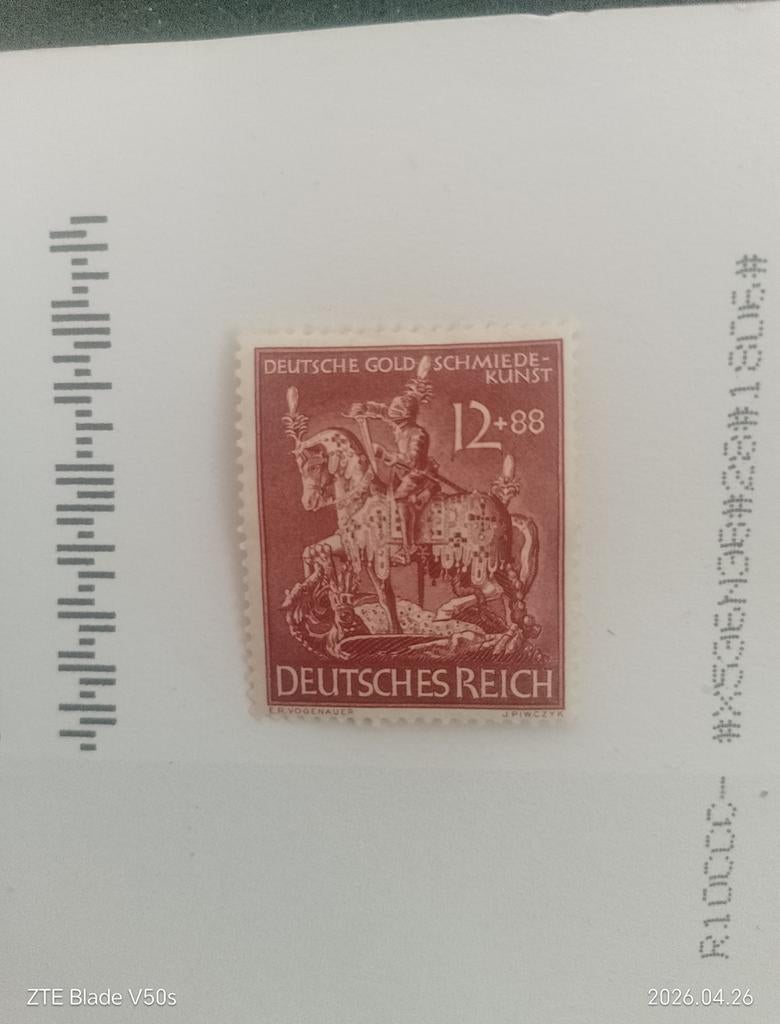 Timbres du Deutsches Reich, Enlèvement ou Envoi