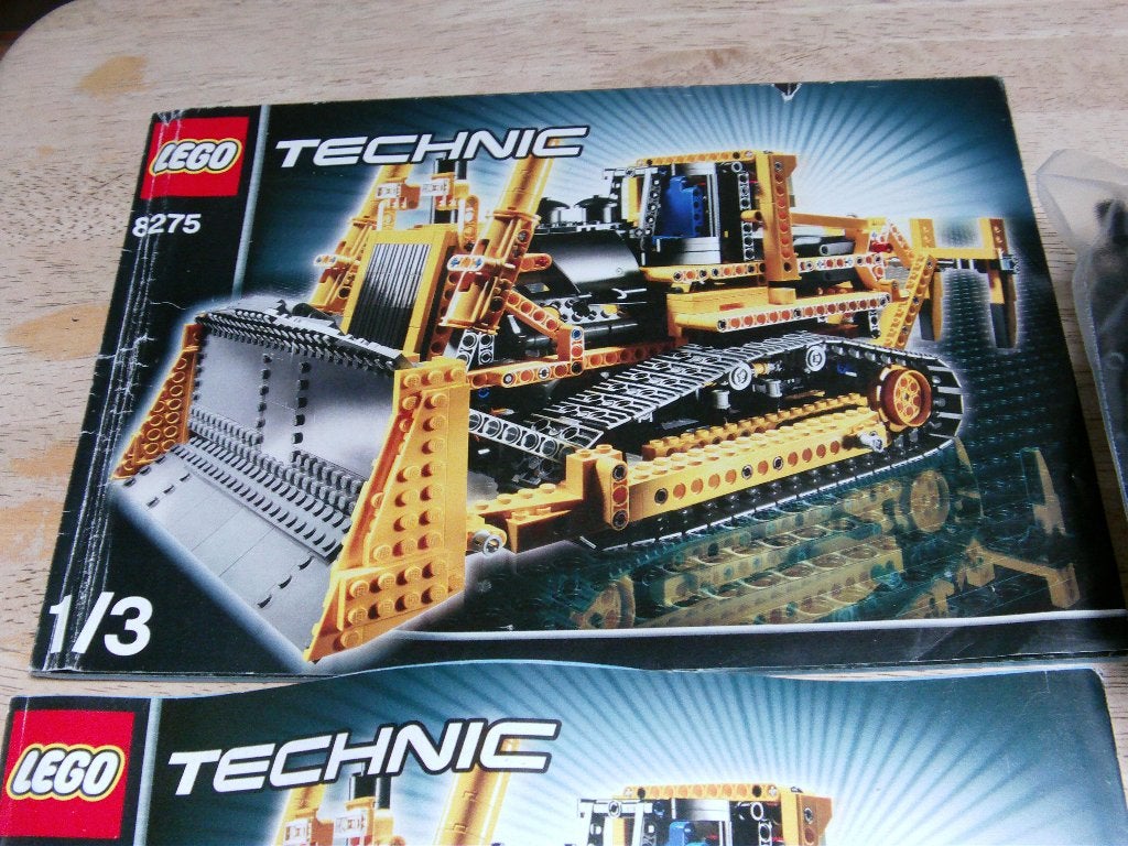 lego, Technic: Motorized Bulldozer: 8275 , jaar 2007, Gebruikt, Lego, Compleet, Ophalen of Verzenden