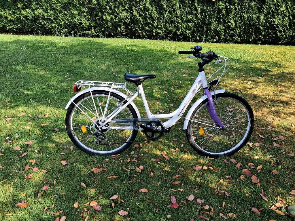 Kinderfiets (6-11j) in prima staat te koop: 35€, Ophalen, Inter-bike (Shimano versnellingsapparaat), Velgrem, Versnellingen
