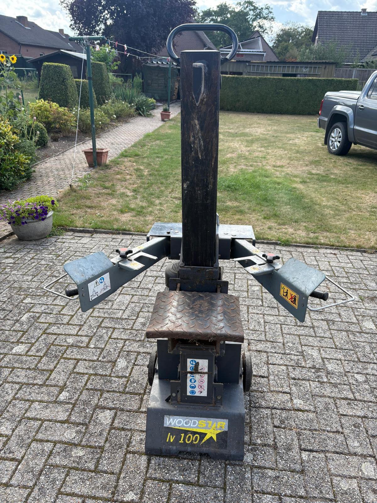 Kloofmachine kliefmachine houtkliever, Tuin en Terras, Kloofmachines, Ophalen, Gebruikt